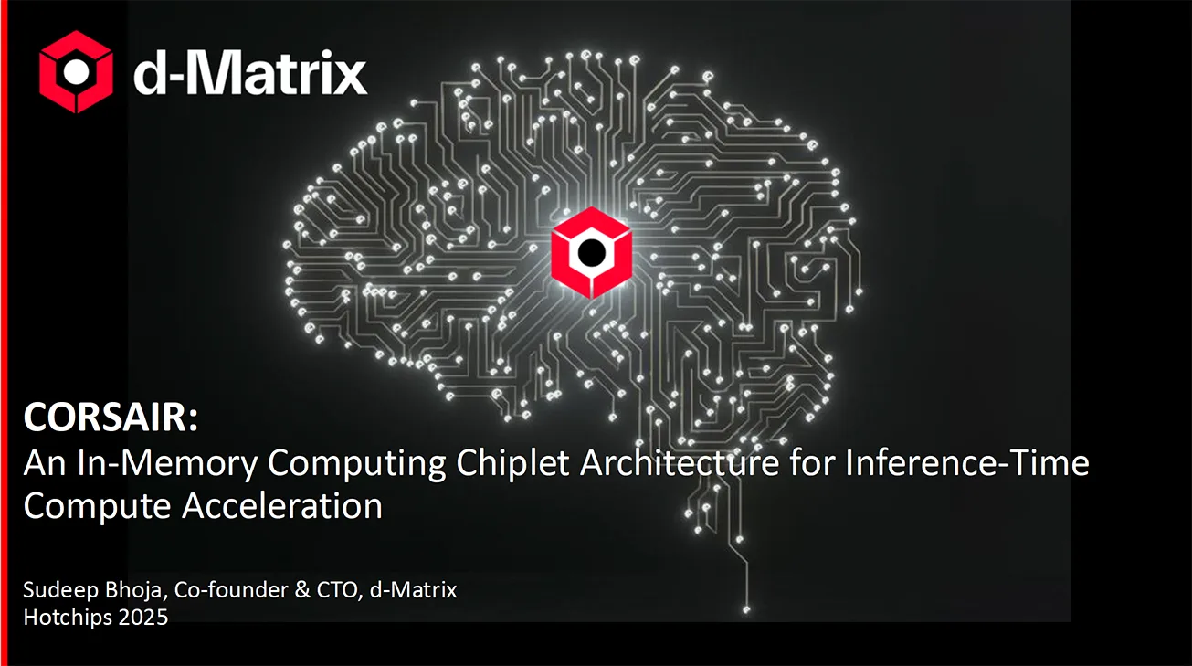 Corsair Hotchips Presentation
