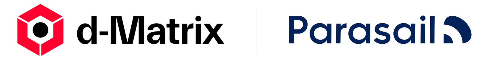 d-Matrix & Parasail logos
